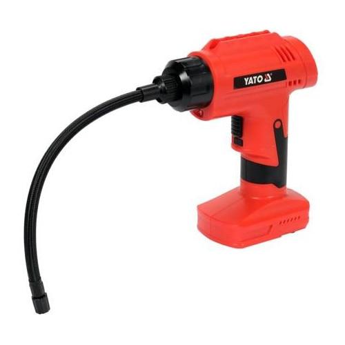 Compresor fara fir Yato YT-82950, 120W, 25l/min, 3 capete, 25cm