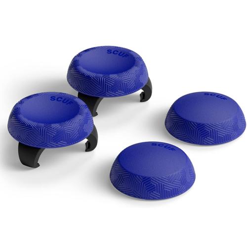 Thumbsticks Grip SCUF, Tactic Kit, pentru controller Xbox Series X|S, Xbox One, PS4, PS5, Nintendo Switch Pro, 4 buc/set (Albastru)