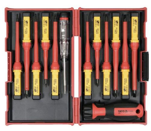 Set surubelnite 13 elemente Yato YT-28295, Multicolor