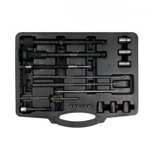 Kit 21 piese pentru intretinere injectoare, Yato YT-17627, Otel-Carbon