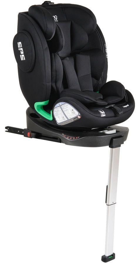 Scaun auto Moni Legend, 360°, IsoFix, I-Size, 40-150 cm, Negru