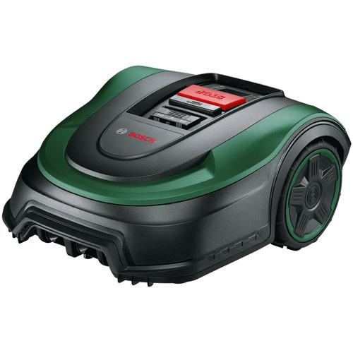 Robot de tuns iarba Bosch, Indego S+ 500, 18 V, 500 m2, Verde/Negru