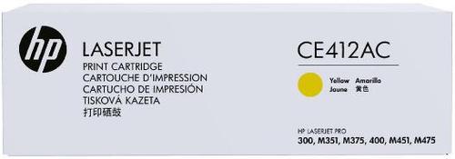 Toner HP CE412AC (Galben)