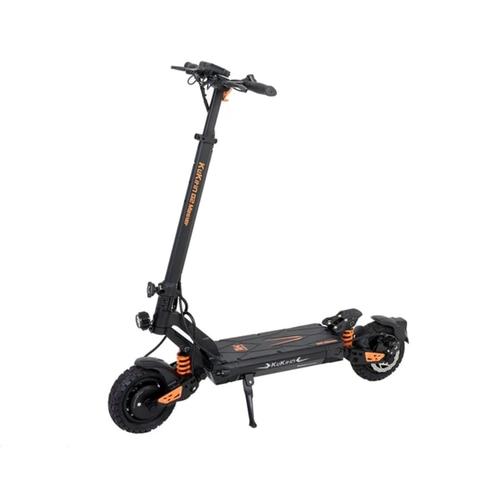 Trotineta electrica KuKirin G2 MASTER, Anvelope pneumatice off-road de 10inch,  2*1000W, baterie 52V/20.8 Ah, Autonomie maxima 70km, Viteza maxima 60 km/h, Frana pe disc, amortioare hidraulice (Negru)