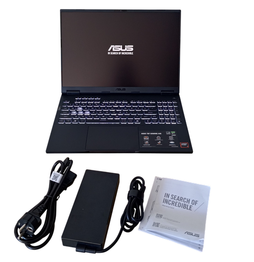 Laptop Gaming ASUS TUF A16 FA608UM-R7165 (Procesor AMD Ryzen™ 7 260 (16M Cache, up to 5.1 GHz), 16inch FHD+ 165Hz, 16GB DDR5, 512GB SSD, NVIDIA GeForce RTX 5060 @8GB, DLSS 3.0, Negru/Gri)