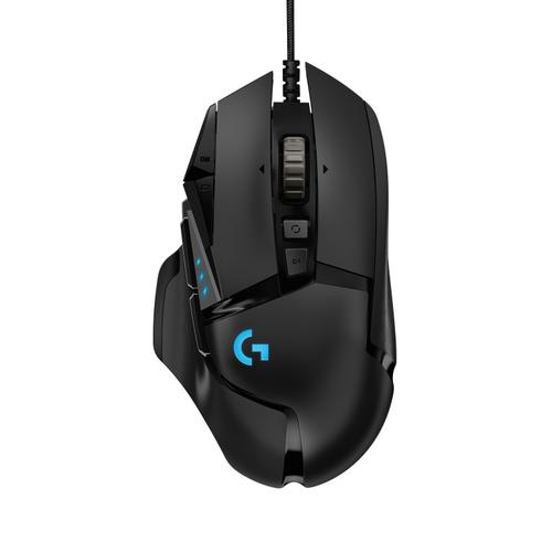 Mouse Gaming Logitech G502 Hero, USB, 25600 DPI, Senzor Hero (Negru)