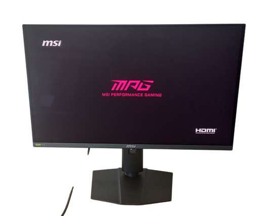 Monitor Gaming QD-OLED MSI MPG 26.5inch 272URX QD-OLED, UHD (3840 x 2160), HDMI, DisplayPort, Pivot, 240 Hz, 0.03 ms (negru)