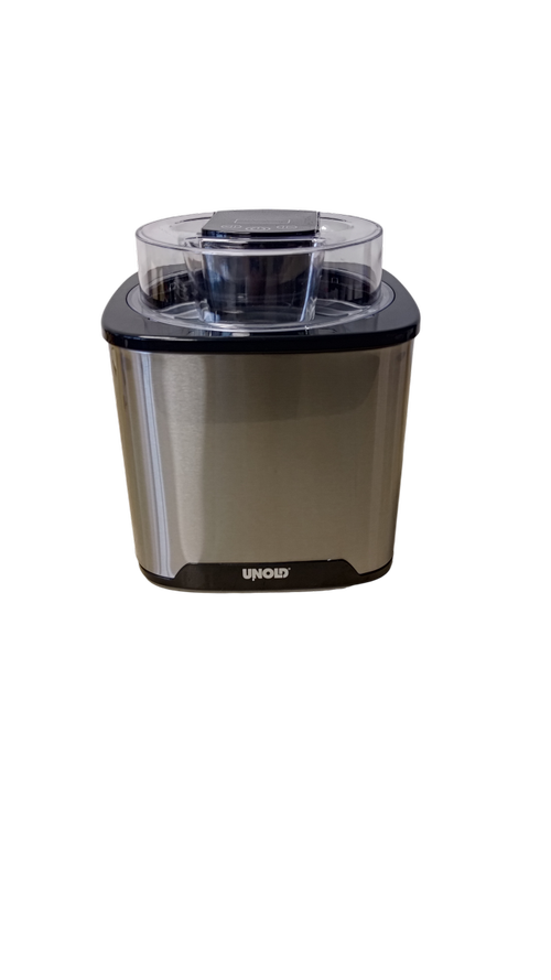 Masina inghetata Unold  Gelato U48855, 1.5L, 12W, Ecran LCD (Inox)