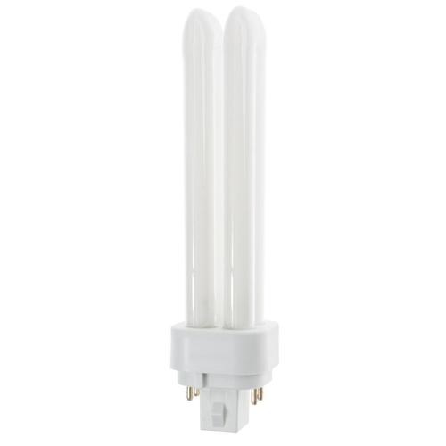 Bec fluorescenta, OSRAM, G24Q-2, 18W, 1130lm, 6500K, Alb Rece