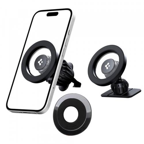 Suport Auto Magnetic Spigen MFT13, Universal, Negru