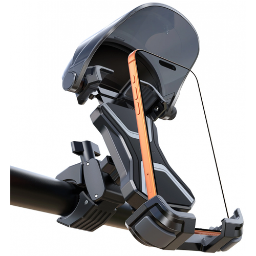 Suport Bicicleta Motocicleta cu Parasolar Joyroom JR-ZS528, 4.7inch - 7inch, Negru