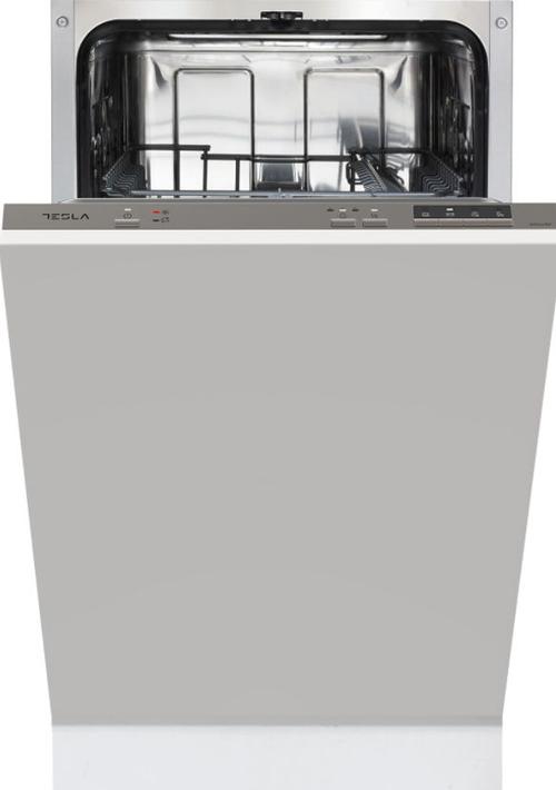 Masina de spalat vase incorporabila Tesla WDI461M, 9 Seturi, 4 Programe, Clasa E (Argintiu)