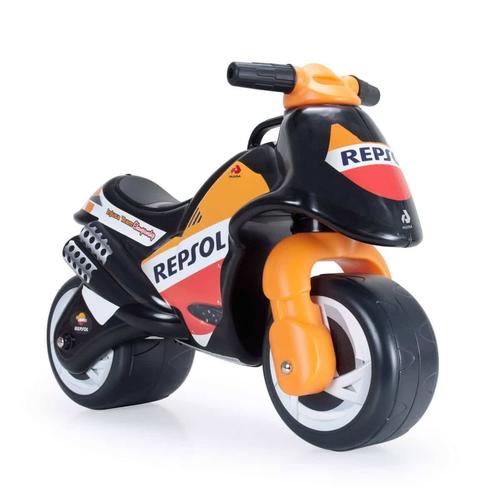 Motocicleta pentru copii tip ride-on Injusa  Repsol Neox, fara pedale, stabil si usor de utilizat, 18-36 luni