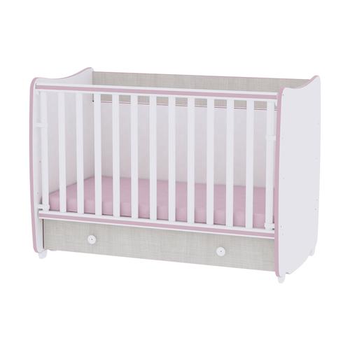 Mobilier Dream New 60x120cm, lemn, Alb/Roz