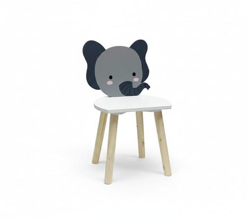 Scaun copii U-Grow UG-CHAIR-EF, design elefant, MDF