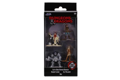Set 4 nanofigurine Dungeons & Dragons (Multicolor)