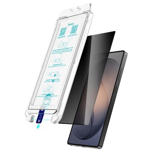 Folie Sticla Benks Premium Glass Warrior Privacy pentru Samsung Galaxy S26 Ultra cu aplicator inclus, Negru