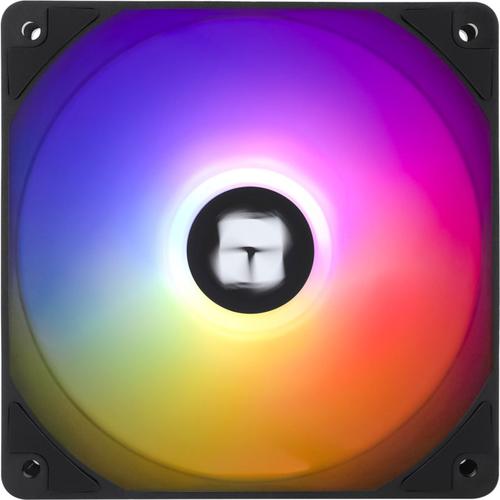 Ventilator Thermalright TL-C12C-S, 120mm, 1550 rpm, S-FDB Bearing, 66,17 cfm, LED ARGB, 4pin PWM (Negru)