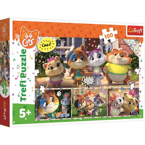 Puzzle Trefl Echipa Marii Prieteni 100,  100 piese
