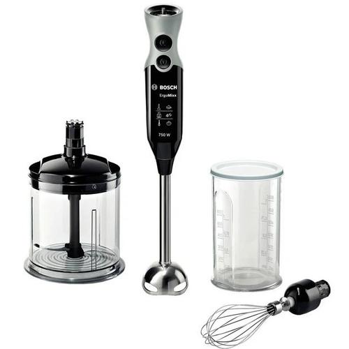 Blender cu imersie Bosch MSM67160, 750 W, 12 viteze (Negru/Argintiu)