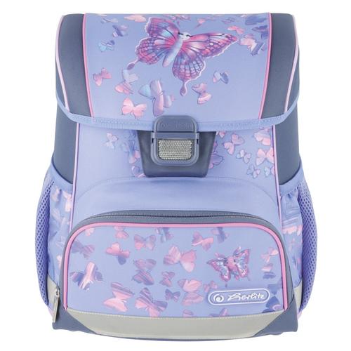Ghiozdan neechipat Herlitz Loop motiv Butterfly Paradise, 31 x 37 x 22 cm