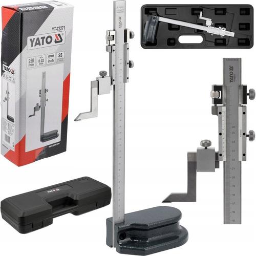 Instrument de masurare Yato YT-72271 250mm, precizie 0,02mm, otel inoxidabil, unelte de masura