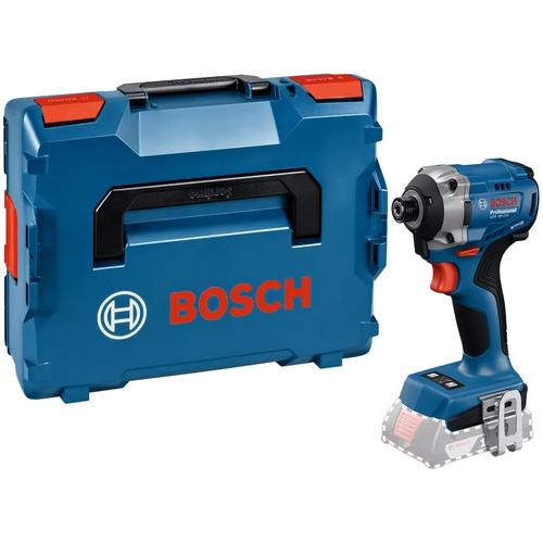 Masina de infiletat/desfiletat cu percutie pe acumulator Bosch Professional FGDR 18V-215, 18 V, 215 Nm, 3300 RPM, 3800 percutii/min, locas hexagonal interior 1/4inch sistem prindere, cutie L-Boxx, fara acumulator/incarcator