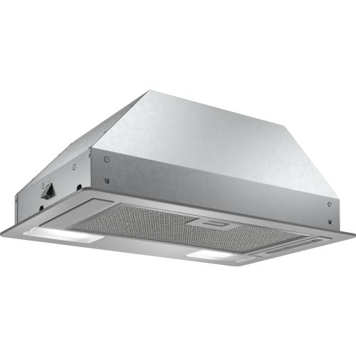 Hota total incorporabila Bosch DLN53AA70, Absorbtie 300 mc/h, 1 motor, 53 cm (Inox)