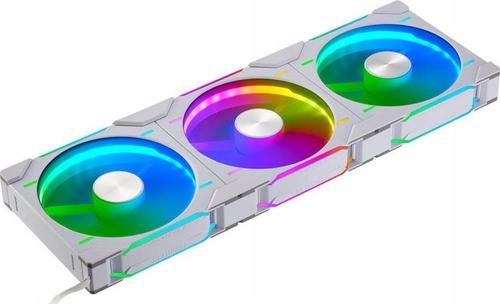 Ventilatoare Phanteks D30-140, 140mm, D-RGB, Set 3 bucati (Alb)
