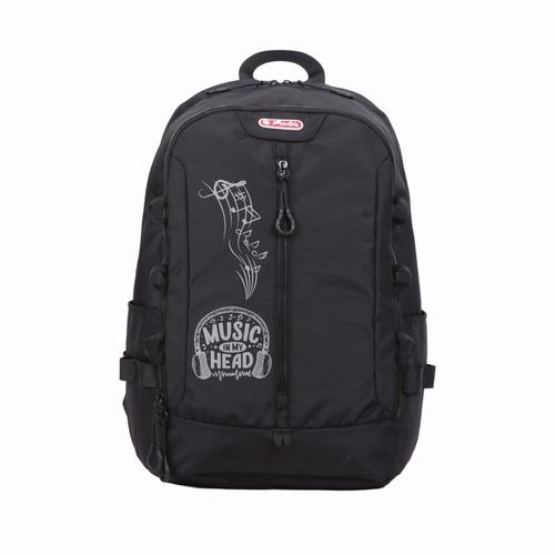 Rucsac scoala Herlitz Boost, 46x32x17cm, Negru