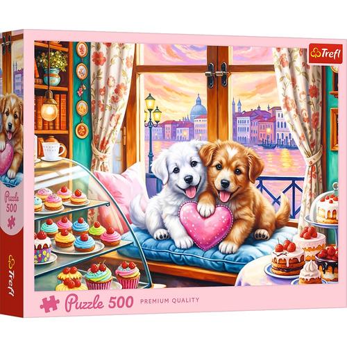 Puzzle Trefl  Iubire de Catelus, 500 de piese