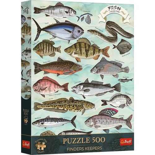 Puzzle Trefl  Premium Plus Finders Keeper Pesti, 500 de piese