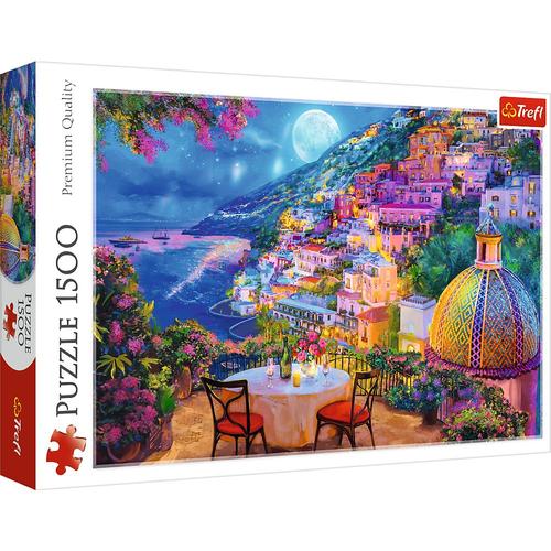 Puzzle Trefl O Intalnire in Positano, 1500 de piese