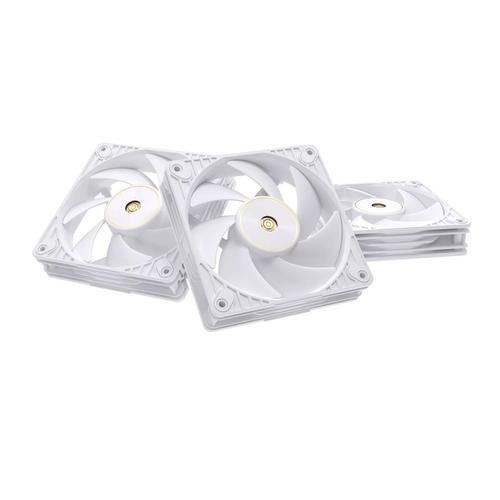 Set Ventilatoare PC ASUS ProArt PF120, 3x120mm, FDB, 1400-3000 rpm, 47.4-104.8 cfm, 7.3 mmH2O (Alb)