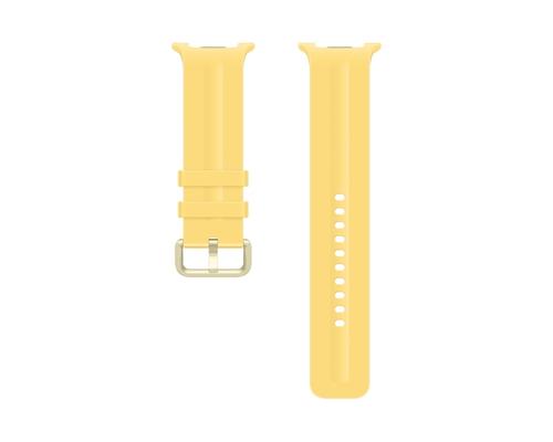 Curea Smartwatch Samsung Sport Band ET-SNL35LYEGEU pentru Galaxy Watch9, M/L (Galben)