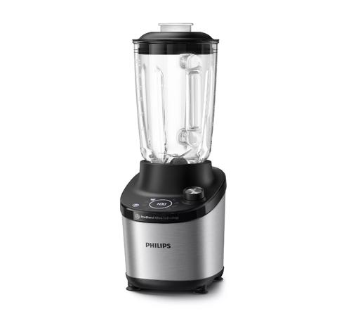 Blender Philips Seria 7000 HR3760/00, 1500 W, 2 l, 12 trepte viteza, Tehnologie ProBlend Ultra (Negru/Argintiu)