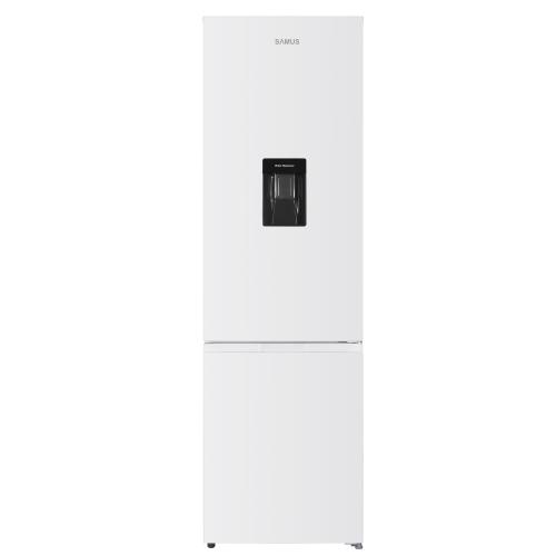 Combina frigorifica Samus SCW506NFDE, 324 l, Clasa E, Full No-Frost, Dozator de apa, H 201 cm (Alb)