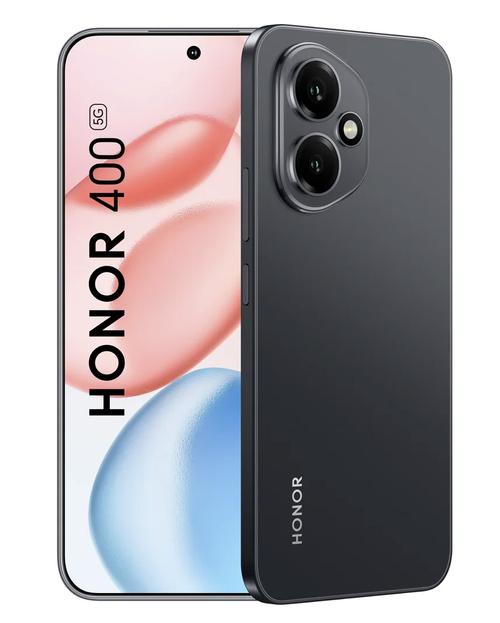 Telefon Mobil Honor 400, Procesor Qualcomm SM7550-AB Snapdragon 7 Gen 3 Octa-Core, AMOLED Touchscreen 6.55inch, 8GB RAM, 512GB Flash, Camera Duala 200+12MP, Wi-Fi, 5G, Dual Sim, Android (Negru)