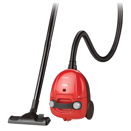 Aspirator cu sac Vivax VC-702 ZEO, Putere 700W, Filtru HEPA 10, Sac 2 l (Rosu)