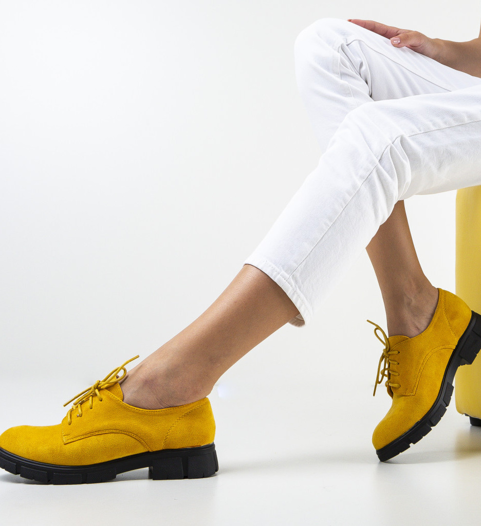 Pantofi Casual Tobi Galbeni