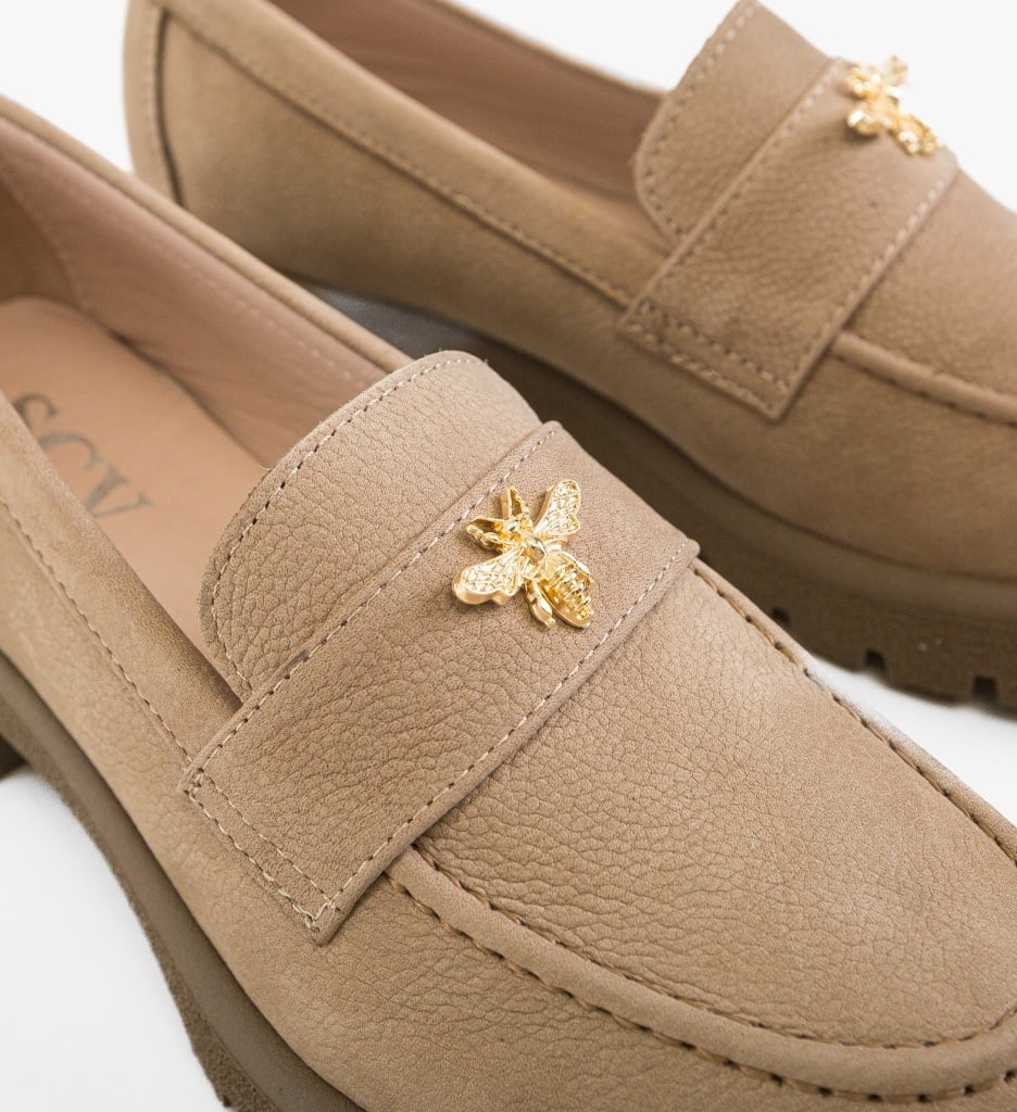 Pantofi casual dama Fosere Khaki