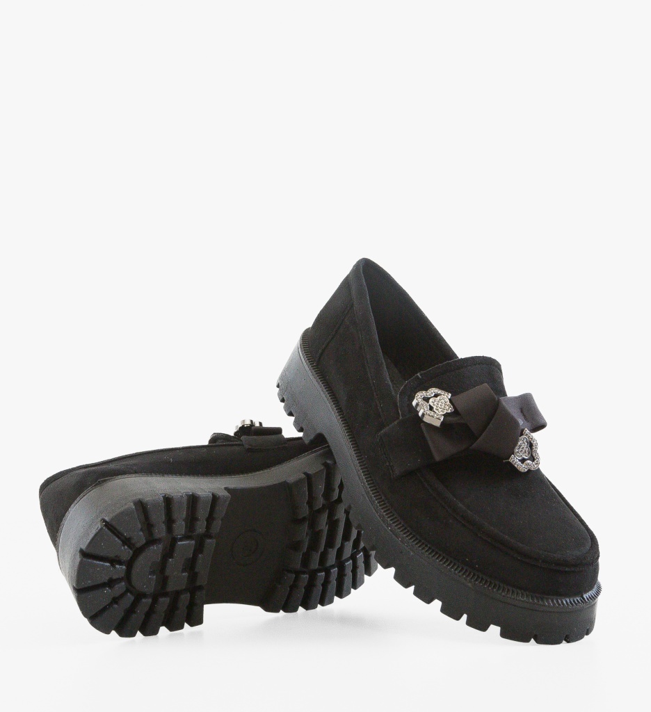 Pantofi casual dama Vrerru Negri 3