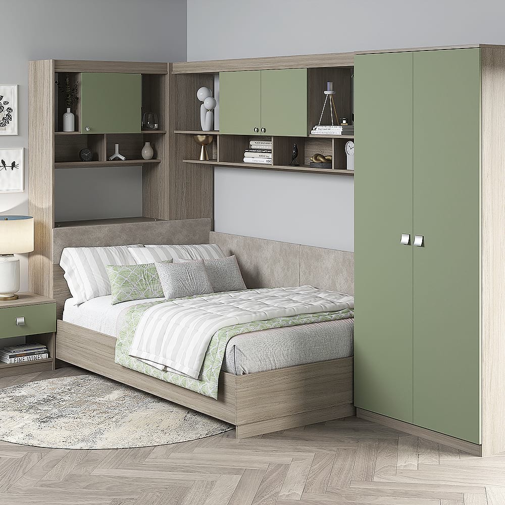 Dormitor tineret pe colt ALESSIO 3