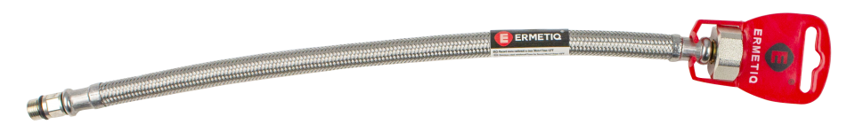 Racord mono ranforsat cu inox 50cm+17mm 3/8""F RS338-50/17 ( stoc bucegi )