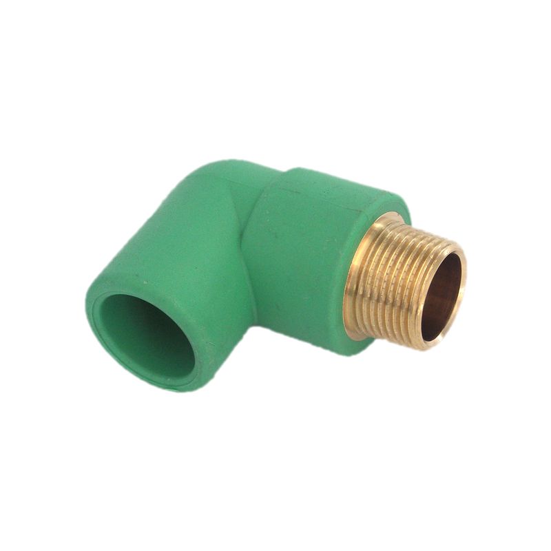 COT PPR VERDE CU FILET EXTERIOR, Ø 20mmx1/2"" Pachet 5 buc. ( stoc bucegi )
