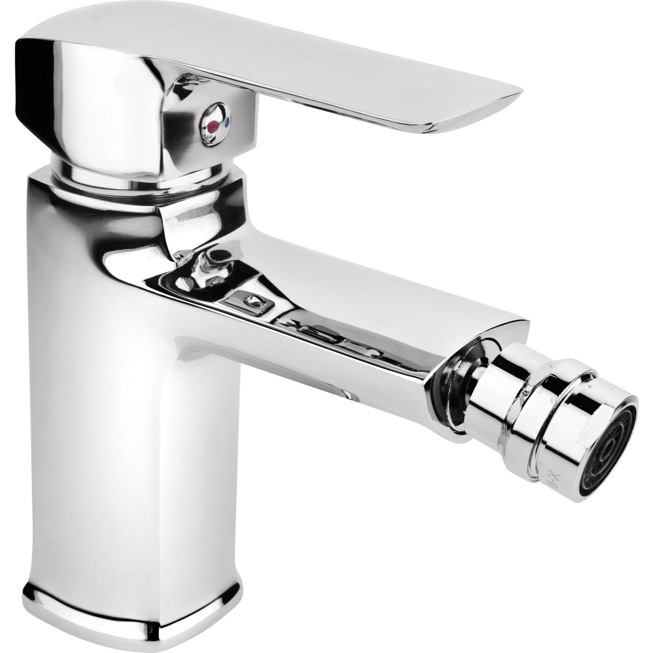 Baterie pentru bideu KFA Armatura Aquamaryn, Monocomanda, Cartus Ceramic, Crom ( stoc bucegi )