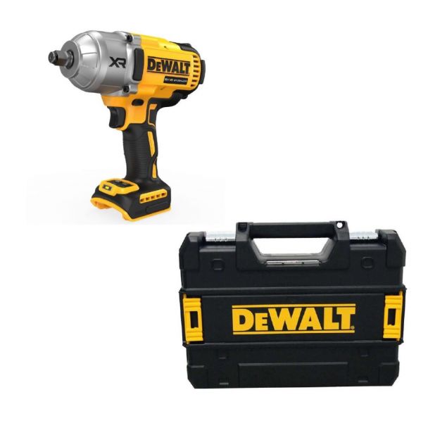 Masina de insurubat cu impact Dewalt DCF900NT, patrat 1/2"", max 1355 Nm, compatibila cu acumulatori 18V XR in valiza de transport