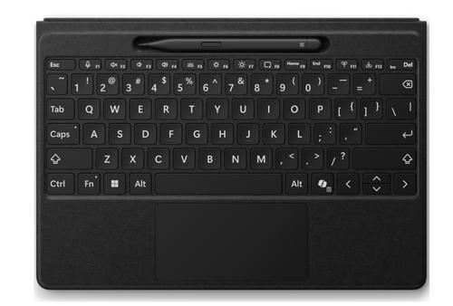 Tastatura Microsoft Surface Pro Flex Keyboard + Slim Pen 2, Compatibila cu Surface Pro 11/10/9/8 (Negru)