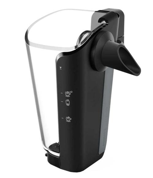 Sistem de lapte Philips LatteGo CA6708/10, 2 piese fara tuburi, Capac de depozitare (Negru)