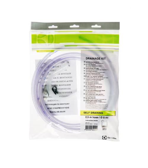 Kit Furtun evacuare continua pentru uscatoarele de rufe Electrolux E2YH01, 2.5 m, 8 mm